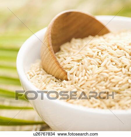 Grain in a White Ceramic Bowl View Large Photo Image Picture - Grain in a White Ceramic Bowl. Fotosearch