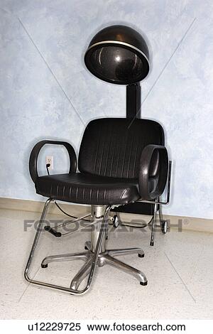 Hair Dryer Chair at Salon View Large Photo Image Stock Photography - Hair Dryer Chair at Salon. Fotosearch