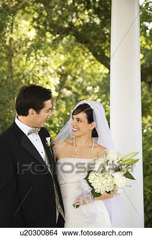 Picture - Happy Newlywed Couple. Fotosearch