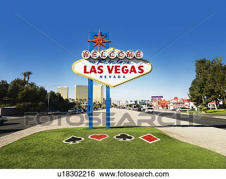 Stock Photograph - Las Vegas Welcome Sign. Fotosearch