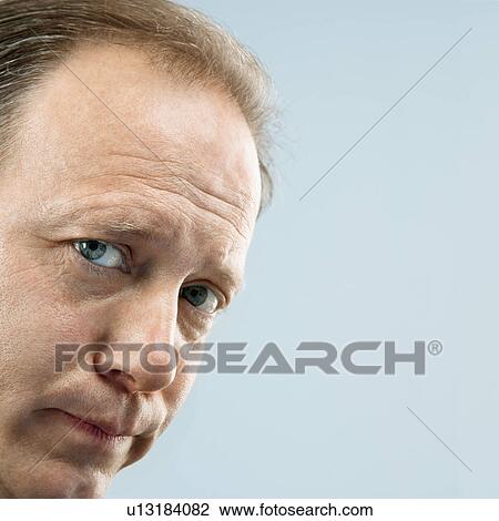Man close up portrait View Large Photo Image Stock Image - Man close up portrait. Fotosearch