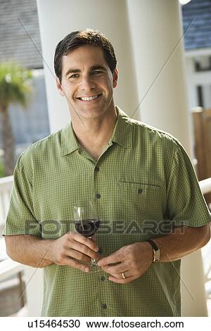 Man Outdoors Drinking Wine View Large Photo Image Stock Image - Man Outdoors Drinking Wine. Fotosearch
