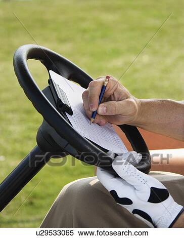 Man Scoring Golf View Large Photo Image Stock Photography - Man Scoring Golf . Fotosearch