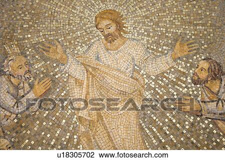 Mosaic of Christ and Disciples View Large Photo Image Stock Image - Mosaic of Christ and Disciples. Fotosearch