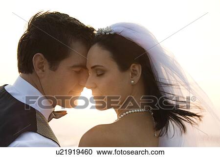 Newlywed Couple View Large Photo Image Stock Image - Newlywed Couple. Fotosearch