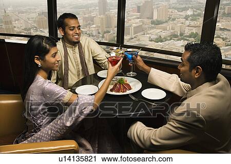 People Toasting in Restaurant View Large Photo Image Stock Image - People Toasting in Restaurant. Fotosearch