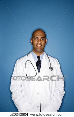 Picture - Portrait of doctor. Fotosearch
