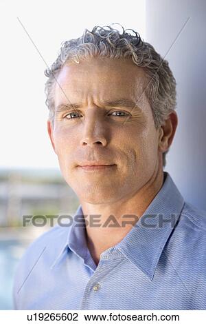 Portrait of Middle Aged Man View Large Photo Image Stock Image - Portrait of Middle Aged Man. Fotosearch