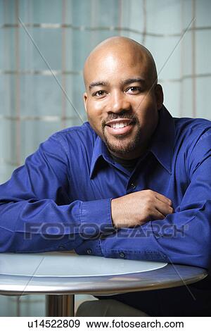 Stock Photo - Portrait of Smiling Man. Fotosearch