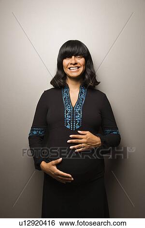 Pregnant Woman View Large Photo Image Stock Photograph - Pregnant Woman. Fotosearch
