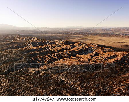 Rock Formations in the Desert View Large Photo Image Stock Photo - Rock Formations in the Desert. Fotosearch