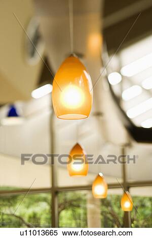 Row of Hanging Lights View Large Photo Image Stock Photography - Row of Hanging Lights. Fotosearch