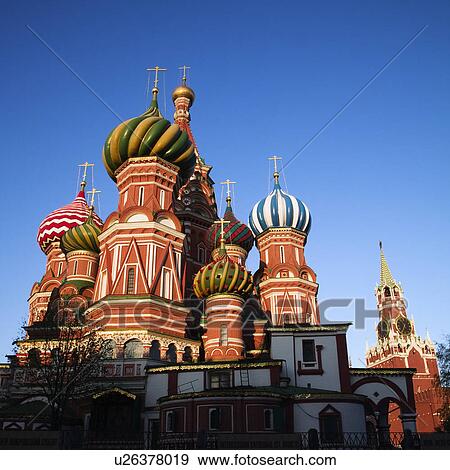Stock Photo - Saint Basil's Cathedral. Fotosearch