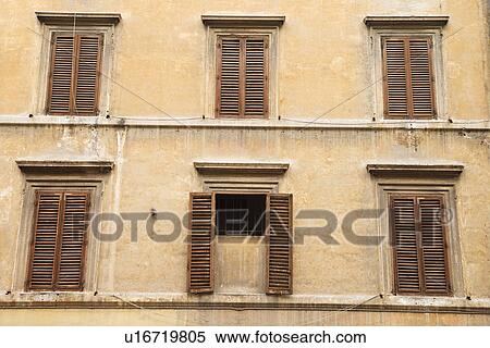 Shuttered Windows View Large Photo Image Stock Photography - Shuttered Windows. Fotosearch