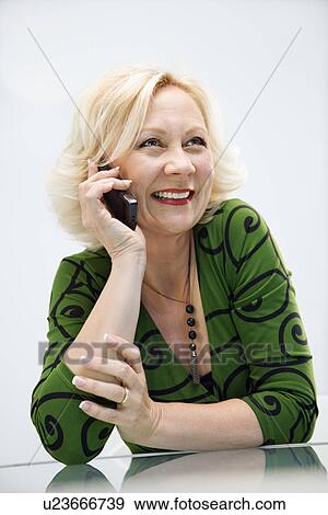 Stock Photo - Smiling businesswoman. Fotosearch