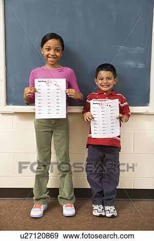 Stock Photo - Students in Classroom. Fotosearch
