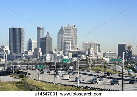 Traffic on Multi-Lane Freeway View Large Photo Image Stock Image - Traffic on Multi-Lane Freeway. Fotosearch