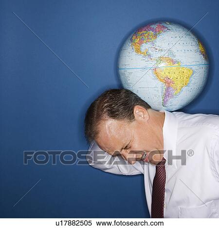 Stock Photography - Weight of world. Fotosearch