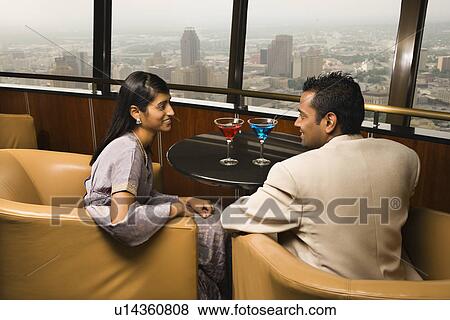 Well-Dressed Couple in Bar View Large Photo Image Stock Photo - Well-Dressed Couple in Bar. Fotosearch
