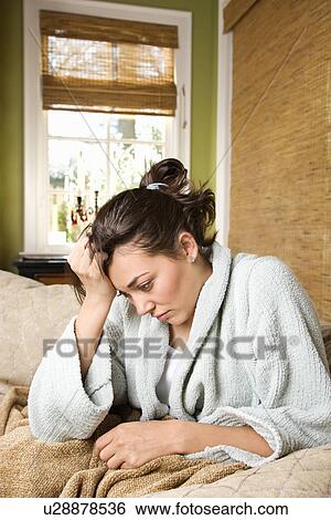 Woman Feeling Sick View Large Photo Image Stock Photograph - Woman Feeling Sick. Fotosearch