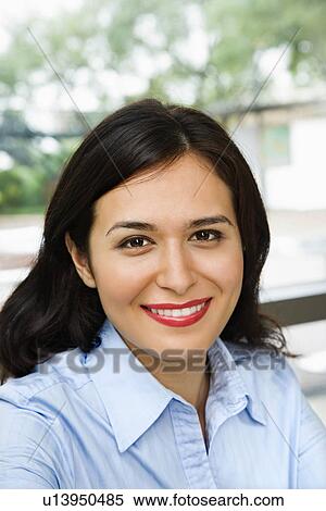 Woman Smiling View Large Photo Image Stock Photography - Woman Smiling. Fotosearch