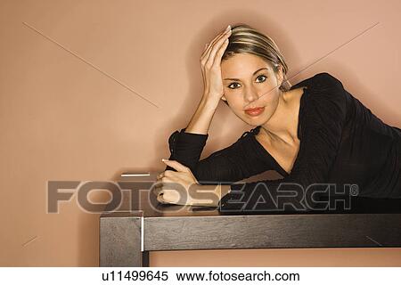 Young Woman Smiling View Large Photo Image Stock Photography - Young Woman Smiling. Fotosearch