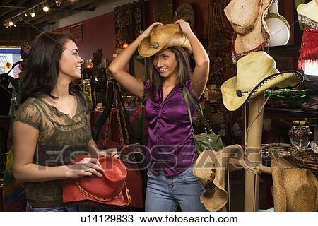 Young Women Shopping View Large Photo Image Stock Image - Young Women Shopping. Fotosearch