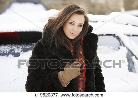 coat teenage girl