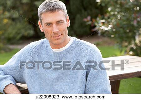 Close Up Portrait Of Man Standing Outside In Autumn Landscape View Large Photo Image Stock Image - Close Up Portrait Of Man Standing Outside In Autumn Landscape. Fotosearch