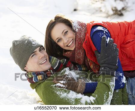 Romantic Teenage Couple Having Fun In Snow View Large Photo Image Stock Image - Romantic Teenage Couple Having Fun In Snow. Fotosearch