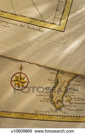 Stock Photo - Antique map. Fotosearch