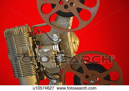 Stock Photo - Antique movie projector. Fotosearch