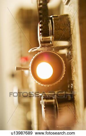 Antique movie projector View Large Photo Image Stock Photo - Antique movie projector. Fotosearch