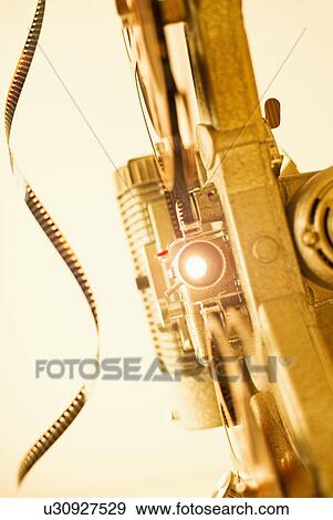 Antique movie projector View Large Photo Image Stock Photo - Antique movie projector. Fotosearch