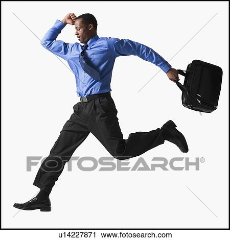 Businessman running View Large Photo Image Stock Image - Businessman running. Fotosearch