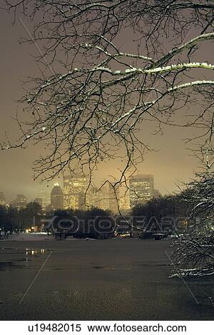 Central Park in winter View Large Photo Image Stock Photography - Central Park in winter. Fotosearch