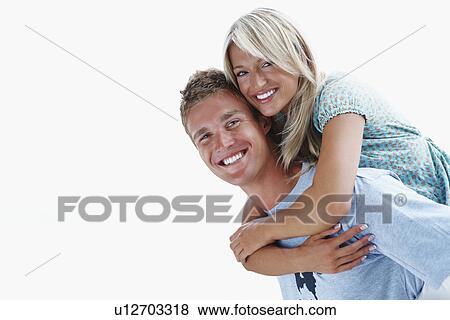 Stock Photo - Couple embracing. Fotosearch