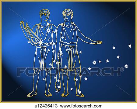 Gemini astrological sign View Large Photo Image Stock Image - Gemini astrological sign. Fotosearch