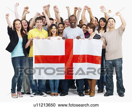 Group of people holding flag View Large Photo Image Stock Image - Group of people holding flag. Fotosearch
