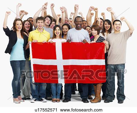 Group of people holding flag View Large Photo Image Stock Image - Group of people holding flag. Fotosearch