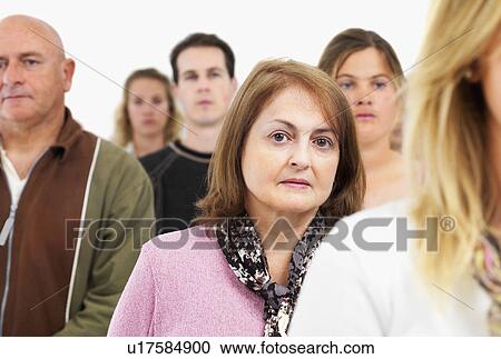 Stock Image - Group of people. Fotosearch