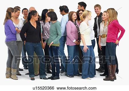 Group of people talking View Large Photo Image Stock Photograph - Group of people talking. Fotosearch