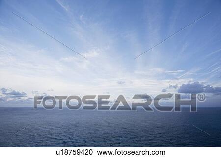Stock Image - Horizon over water. Fotosearch