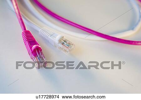 Picture - Network Cables. Fotosearch