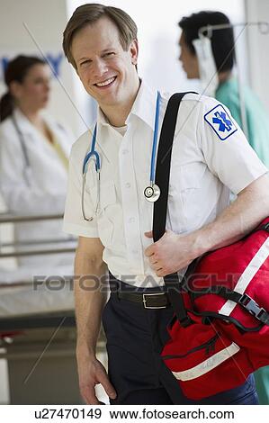 Stock Photo - Paramedic. Fotosearch