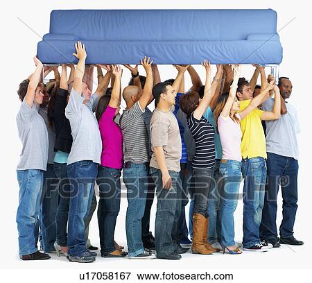 People carrying a couch View Large Photo Image Stock Photo - People carrying a couch. Fotosearch