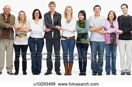 People in a line holding hands View Large Photo Image Stock Photo - People in a line holding hands. Fotosearch