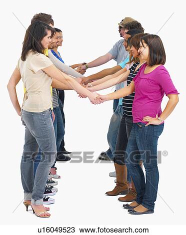 People shaking hands View Large Photo Image Stock Image - People shaking hands. Fotosearch