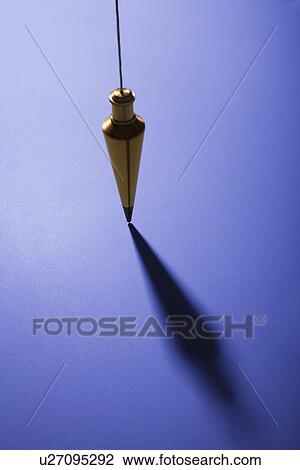 Stock Image - Plumb bob. Fotosearch