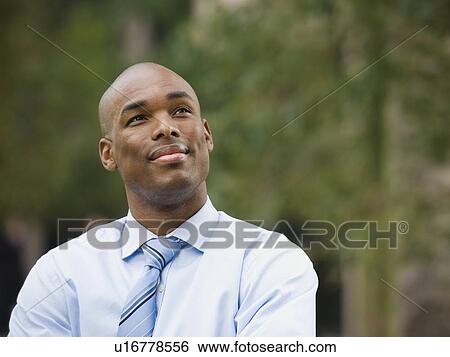Stock Photograph - Portrait of a businessman. Fotosearch